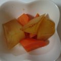 クック4WM6B1☆'s cooksnap of when they made 大根 にんじん 鶏肉のほっこり煮物.