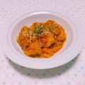 まあまま☆0403's cooksnap of when they made 南瓜の肉巻き☆トマケチャ＆キムチソース煮.