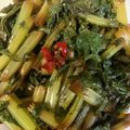 uketoru's cooksnap of when they made 大根の葉の漬物.