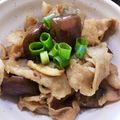 かぴばらgogo's cooksnap of when they made お茄子と豚バラ肉の炒め物.