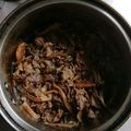 ちびゆか2's cooksnap of when they made ごはんがすすむ！牛肉のしぐれ煮.