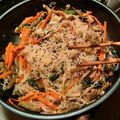 クックBNQ5PD☆'s cooksnap of when they made しらたきdeチャプチェ.