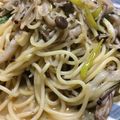 なななぁにつくろ♪'s cooksnap of when they made しらすときのこの和風アンチョビパスタ.