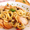 ♡あやぱんだ♡'s cooksnap of when they made めんつゆで簡単！美味しい！焼きうどん！.
