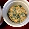 頑張るmama．'s cooksnap of when they made 【離乳食完了期】魚となめこの練りごまあえ.