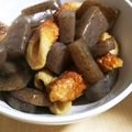 あさここなっつ's cooksnap of when they made 簡単♡こんにゃくとちくわの甘辛煮.