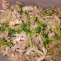 makichaki's cooksnap of when they made 豆苗と切り干し大根のツナ和え.