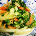 NEKOほっぺ's cooksnap of when they made 白菜の切り方❗と胡麻和えゆりさん風.