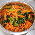 なっちマミィ～'s cooksnap of when they made ほうれん草のきな粉ごま和え.