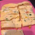 くまくまふぁーふぁ's cooksnap of when they made 離乳食☆後期☆野菜たっぷりチーズオムレツ.