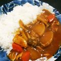 yuyuken's cooksnap of when they made 大根入り和風カレー.