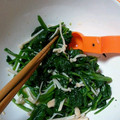 そっくりももんちゃん's cooksnap of when they made しゃきしゃき！ほうれん草とえのきのナムル.