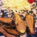 192975's cooksnap of when they made ポン酢でさっぱり♩ナスのひき肉はさみ焼き.