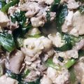 ☆マユカナ☆'s cooksnap of when they made にら豚炒め☆豆腐うまっ♪.