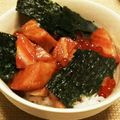 さわぴょんぴょん's cooksnap of when they made まぐろイクラ丼.