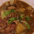 makichaki's cooksnap of when they made さば味噌缶でいも煮.