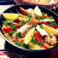 me→'s cooksnap of when they made 【スペイン料理】我が家のパエジャ.