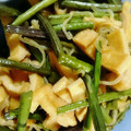 にゃ★にゃ's cooksnap of when they made 板前さん直伝♪わらびと油揚げ炒め.