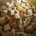 クックBLTENE☆'s cooksnap of when they made 厚揚げとちくわぶの挽肉煮.