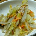おまめ115's cooksnap of when they made 簡単‼豚肉ときゃべつのうま煮.