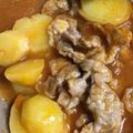 miruponpon's cooksnap of when they made 豚コマとじゃがいものケチャップ煮.