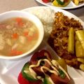 ame-ikuru's cooksnap of when they made 新じゃがとひき肉のコンソメスープ.