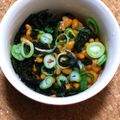 nosso's cooksnap of when they made わかめ納豆～ο～ο～ο.