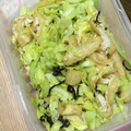 blue_apron's cooksnap of when they made キャベツと油揚げの塩昆布炒め.