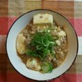 いしまいﾁｬﾝ's cooksnap of when they made 喉越しなめらか！和風味の白だし麻婆豆腐.