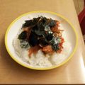 ラリー＆サラ's cooksnap of when they made めちゃうまキムチ丼 ~1人ご飯~.