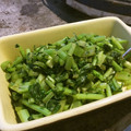 オサミ's cooksnap of when they made 簡単！大根葉のニンニクごま油炒め！.