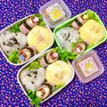 ふたごゆき's cooksnap of when they made ウインナーにハムの着物でおめかしを～*＊.