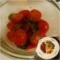 melmarilyn's cooksnap of when they made ミニトマトのバジルソテー.