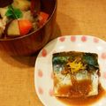candy⭐mama's cooksnap of when they made 季節限定❤ゆずの香♪さばの味噌煮.
