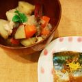 candy⭐mama's cooksnap of when they made さつまいもで☆ほっこり鶏肉じゃが.