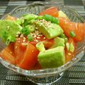 もりはん's cooksnap of when they made ☆アボカド・トマトサラダ　中華風.