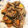 クックSHCHTZ☆'s cooksnap of when they made 簡単！豚かぼちゃの甘酢炒め.