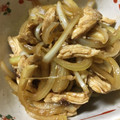 harutama's cooksnap of when they made つまみ★ササミと玉ねぎの梅ワサビ醤油和え.