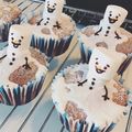 ＲＫくんママ's cooksnap of when they made オラフ？チョコカップケーキ.