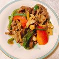yesmama's cooksnap of when they made 家族用チンジャオロース.