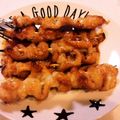 dolphinayu's cooksnap of when they made 鶏皮捨てないで!!美味しい焼き鳥に♪.
