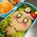 ナオボ's cooksnap of when they made めめっちのデコふりおにぎり✿キャラ弁.