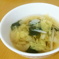 3yury's cooksnap of when they made 鶏ささみと もやし ワカメの生姜スープ♪.