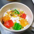 choco831's cooksnap of when they made ヨーグルトに、ゼリー＆チョコスプレー♪.