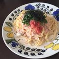 ゆずれもん★☆'s cooksnap of when they made ソースたっぷり!!明太子クリームパスタ.