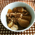ユカカナ's cooksnap of when they made めんつゆで簡単♪大根と豚バラの煮物.