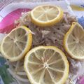 さと56's cooksnap of when they made 水菜とモヤシのレモン豚バラ蒸し.