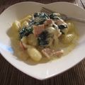 hanayuriko's cooksnap of when they made 簡単チーズクリームソースのニョッキ.