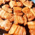 いもーーん's cooksnap of when they made フライパンで1時間★簡単 豚の角煮.