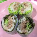 ことかな☆'s cooksnap of when they made 焼肉生春巻き.